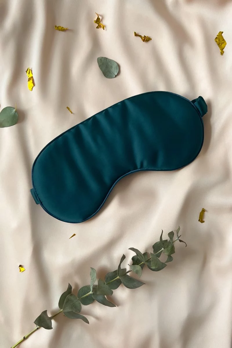 Изображение товара Маска для сна в цвете нефрит