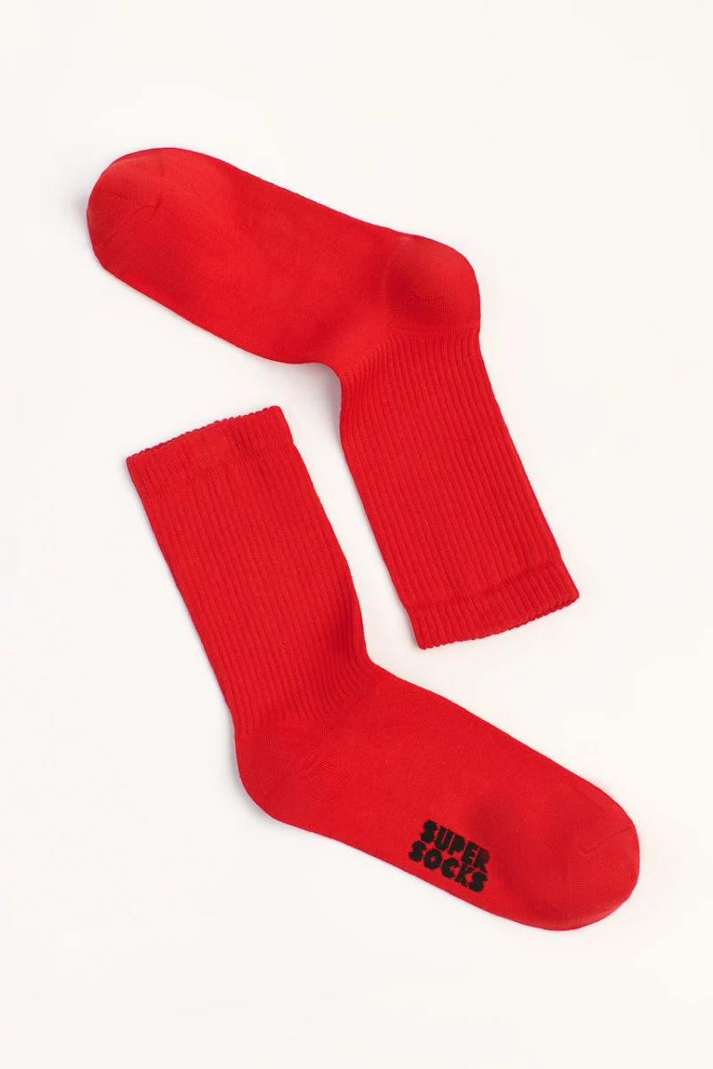 Изображение товара: Носки «Basic» красные 35-40