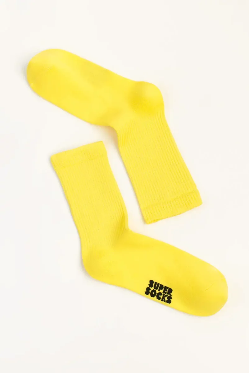 Изображение товара: Носки «Basic» желтые 35-40