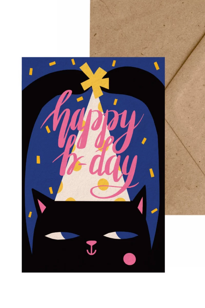 Изображение товара: Подарочная открытка  «С днем рождения»