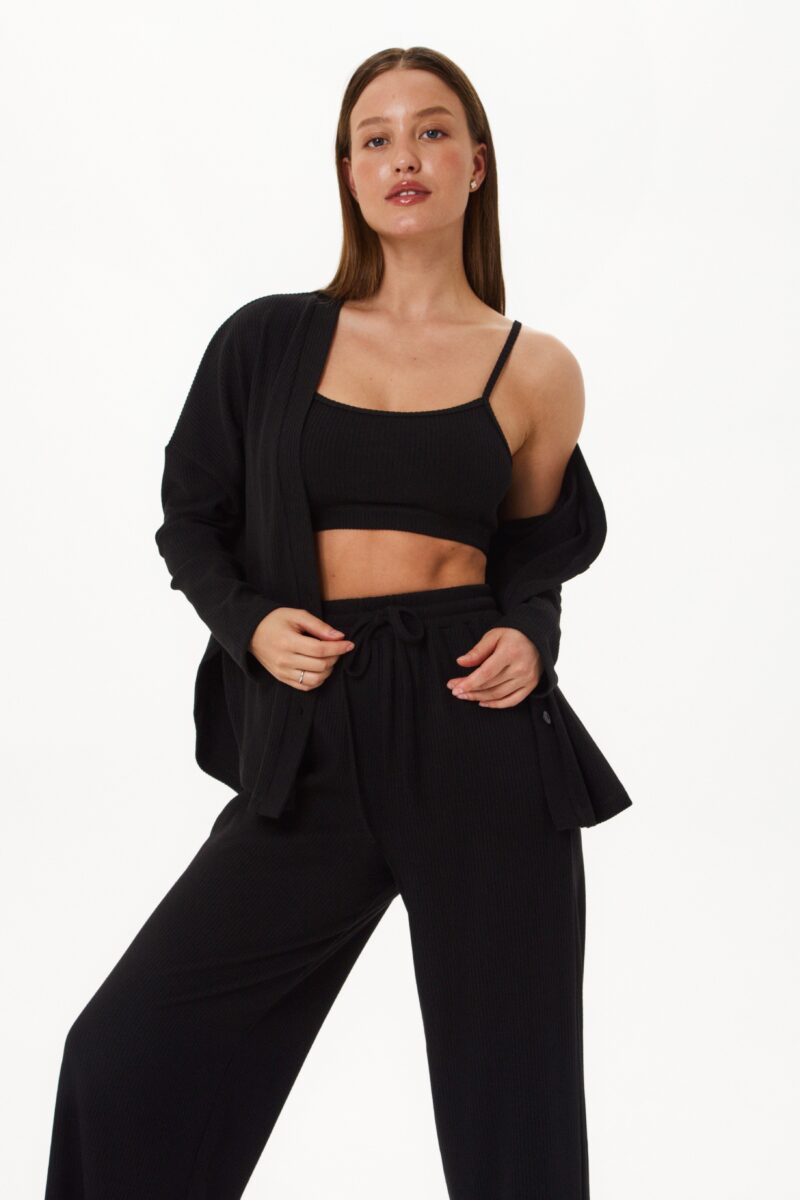 Trio set «Nature» костюм в черном цвете