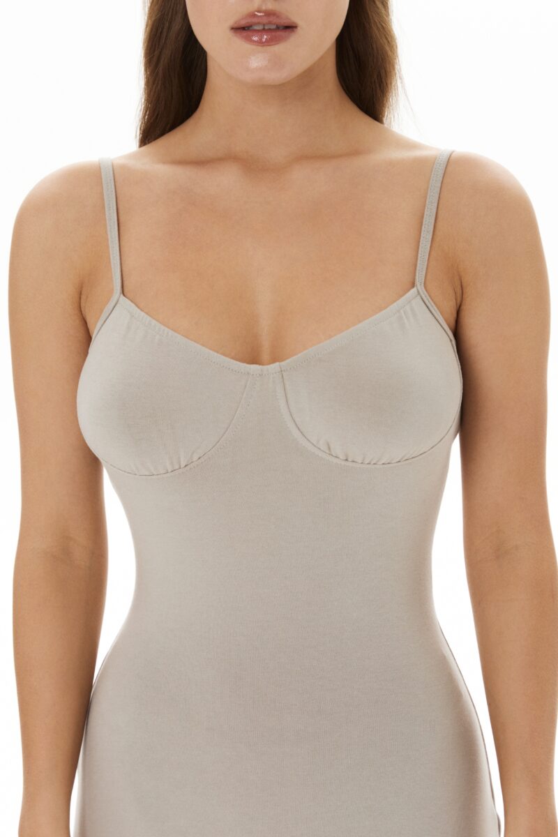 Сорочка ночная «Petra» в сером цвете